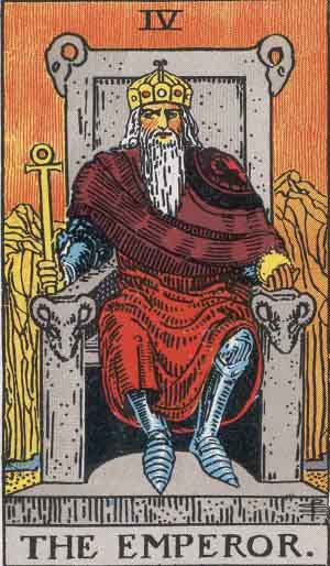 The Emperor upright The Emperor