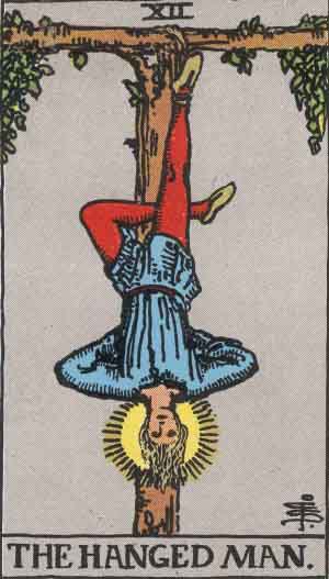 The Hanged Man upright The Hanged Man
